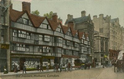 Casas antigas, Holborn, londres de English Photographer