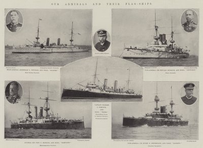 Nossos almirantes e seus navios-bandeira de English Photographer