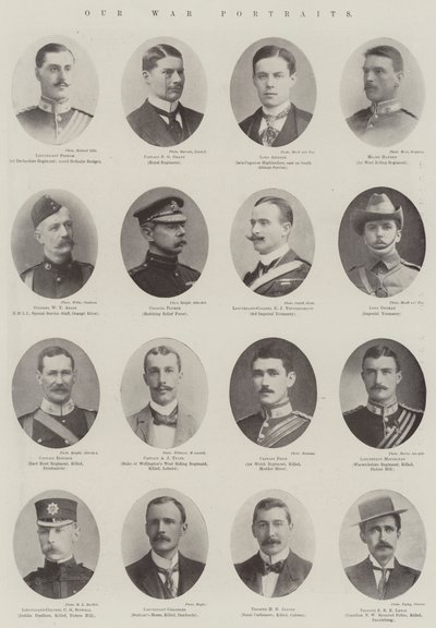 Nossos retratos de guerra de English Photographer