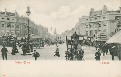 Oxford Circus, em Londres de English Photographer