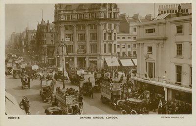 Oxford Circus, em Londres de English Photographer