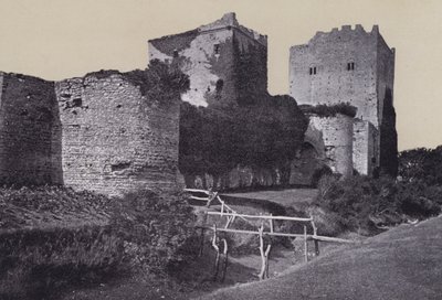Castelo de Portchester (foto a p/b) de English Photographer
