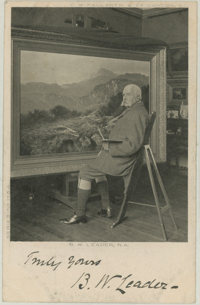 Retrato de Benjamin Williams Leader de English Photographer