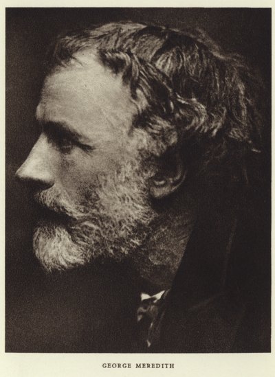 Retrato de George Meredith de English Photographer