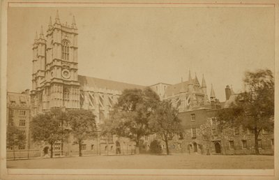 Postal da Abadia de Westminster de English Photographer