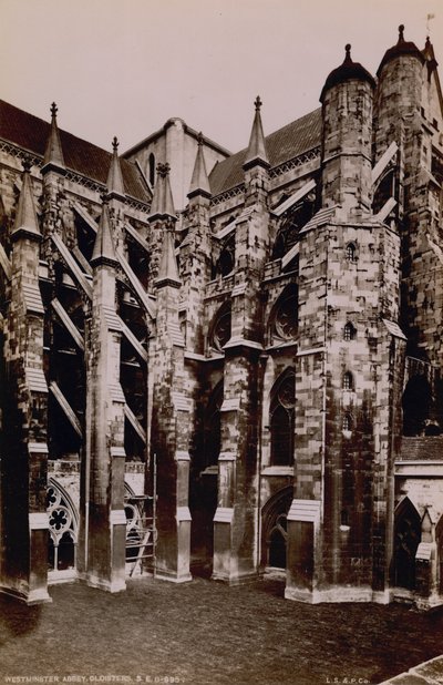 Postal da Abadia de Westminster de English Photographer