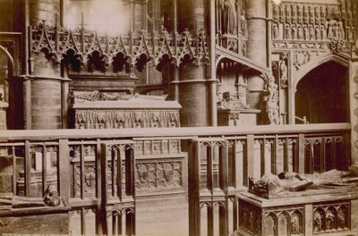 Postal da Abadia de Westminster de English Photographer