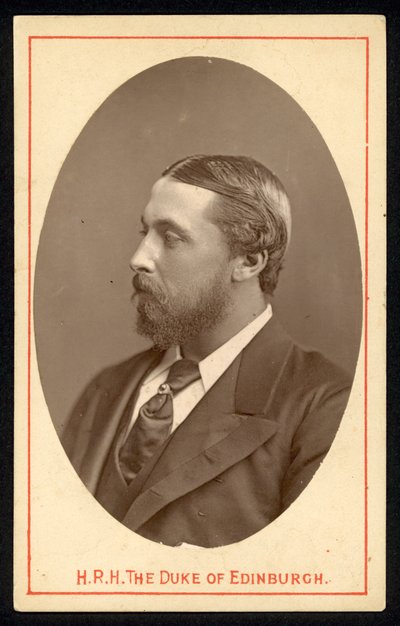 Príncipe Alfred, duque de Edimburgo de English Photographer