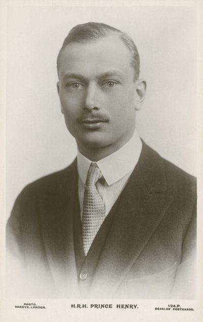 Príncipe Henrique, Duque de Gloucester (foto a p/b) de English Photographer