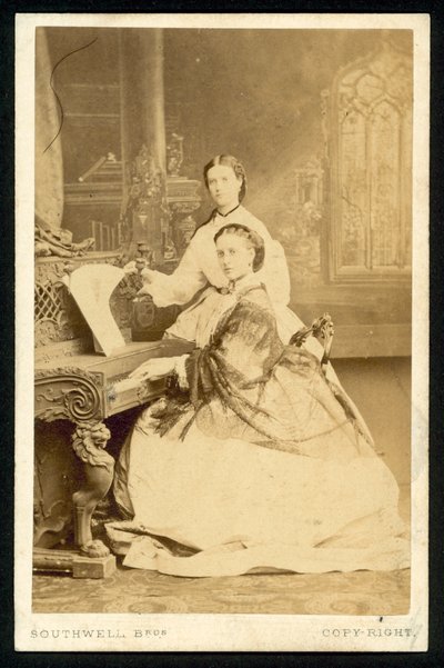 Princesa Alexandra e Princesa Dagmar de English Photographer