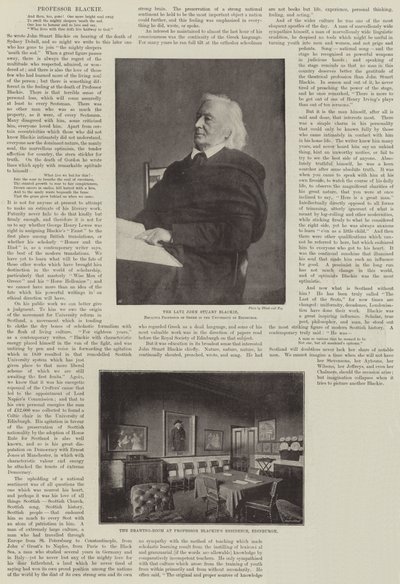 Professor Blackie de English Photographer