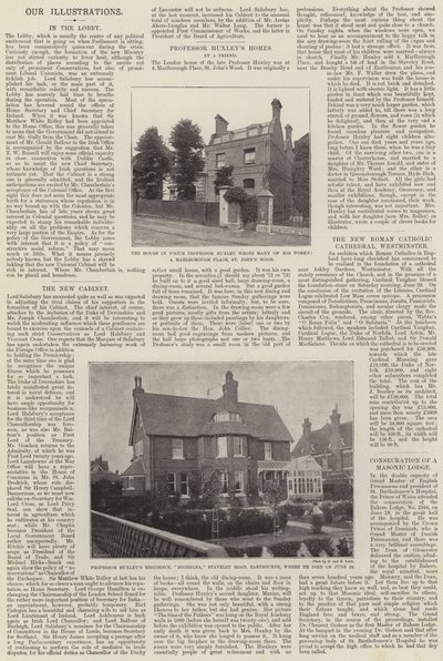 Professor Huxleys Homes de English Photographer
