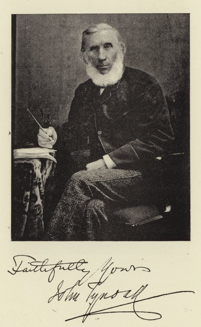 Professor John Tyndall, PhD, LLD, DCL, FRS, undc de English Photographer