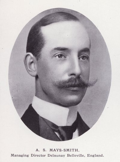 Homens proeminentes de Londres: A S Mays-Smith (foto a p/b) de English Photographer