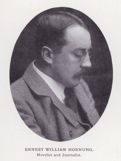 Homens proeminentes de Londres: Ernest William Hornung (foto a p/b) de English Photographer