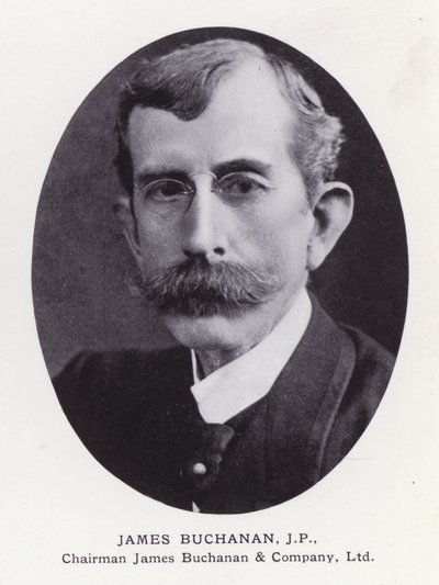 Homens proeminentes de Londres: James Buchanan (foto a p/b) de English Photographer