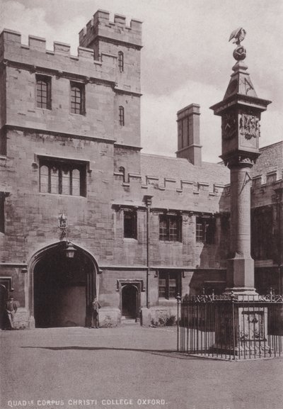 Corpus Christi College Oxford quadrilátero de English Photographer