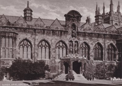 Quadrilátero Oriel College, Oxford de English Photographer