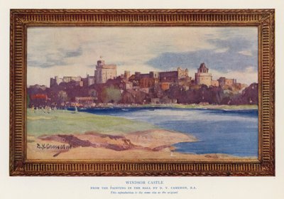 Casa de bonecas da Rainha Maria: Castelo de Windsor (fotografia a cores) de English Photographer