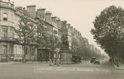 Portão de Queens, Kensington, Londres de English Photographer