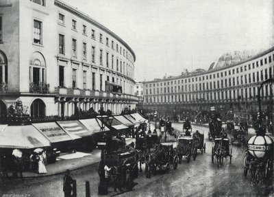 Regent Street, o Quadrante (foto a p/b) de English Photographer