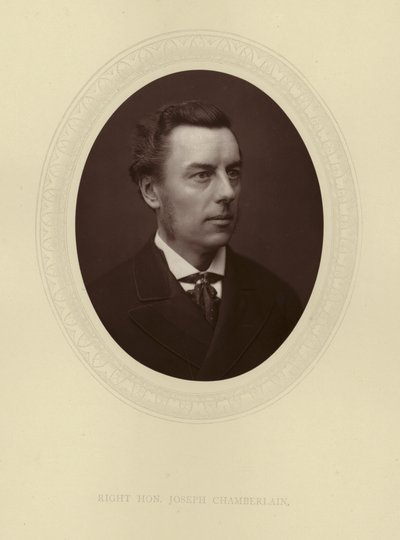 Hon certo Joseph Chamberlain de English Photographer