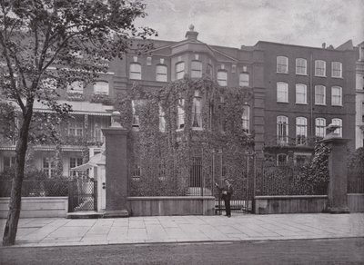 Rossettis House em Cheyne Walk, Chelsea de English Photographer