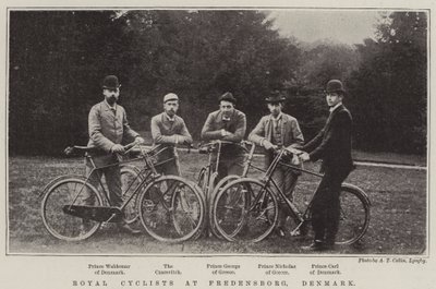 Ciclistas reais em Fredensborg, Dinamarca de English Photographer