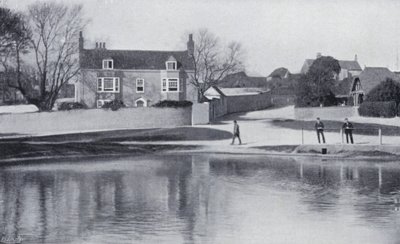 Casa de Rudyard Kipling, Rottingdean (foto a p/b) de English Photographer