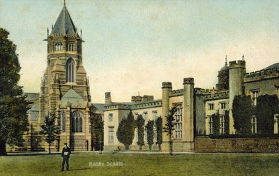Rugby School, Warwickshire (foto colorida) de English Photographer