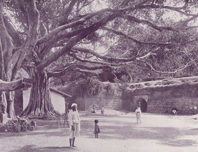 Sally Port Gate, onde Tipu Sultan foi morto, Seringapatam de English Photographer