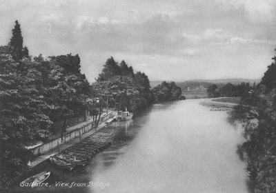 Saltaire, Vista da Ponte (foto a p/b) de English Photographer