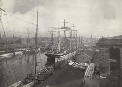 Salthouse Dock, Liverpool, junho de 1897 de English Photographer
