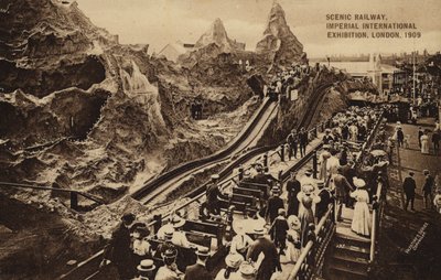 Caminho-de-ferro cénico, Exposição Internacional Imperial, Londres de English Photographer