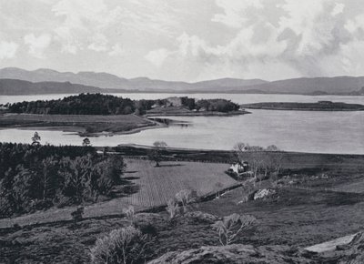 Escócia: Castelo de Dunstaffnage (foto a p/b) de English Photographer