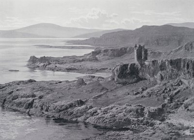 Escócia: Castelo de Gylen, Ilha de Kerrera (foto a p/b) de English Photographer
