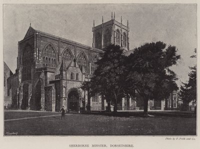 Sherborne Minster, Dorsetshire de English Photographer