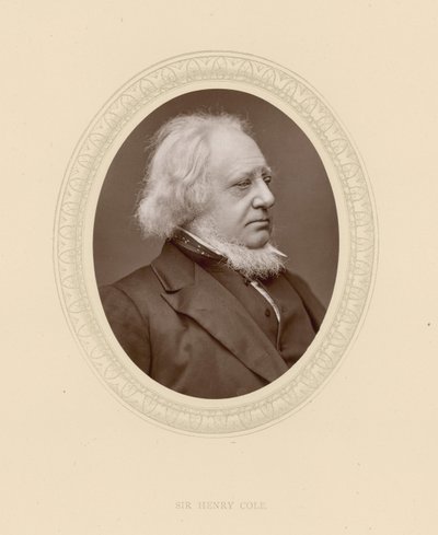 Sir Henry Cole, primeiro diretor do Victoria and Albert Museum de English Photographer