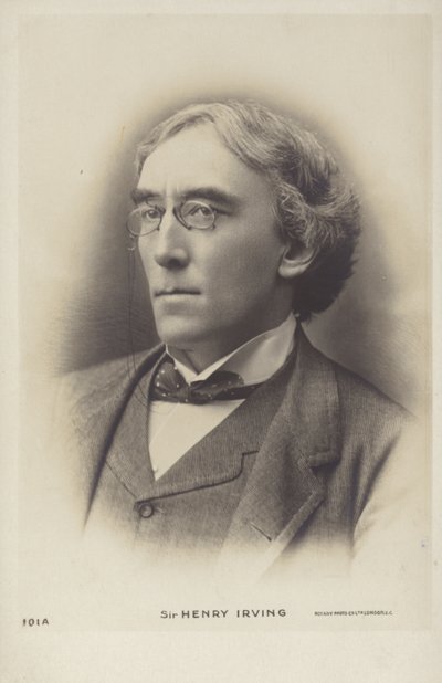 Sir Henry Irving, ator de teatro inglês de English Photographer