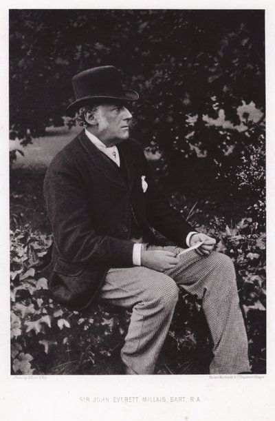 Sir John Everett Millais, artista inglês de English Photographer