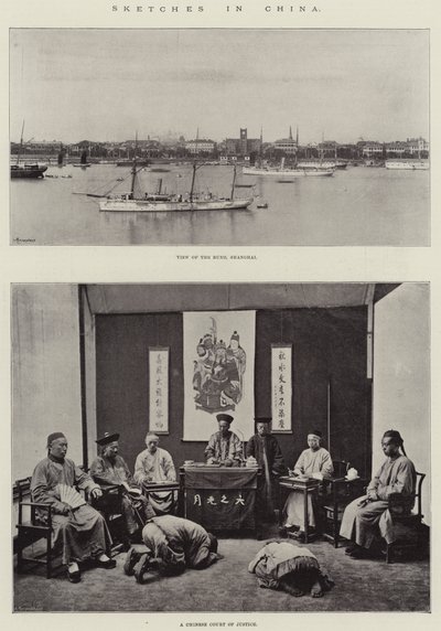 Esboços na China de English Photographer