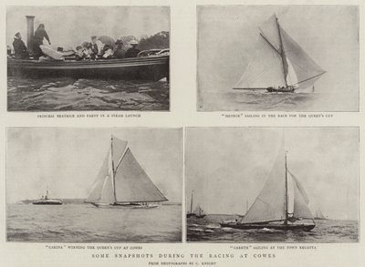 Algumas fotos durante o Racing at Cowes de English Photographer
