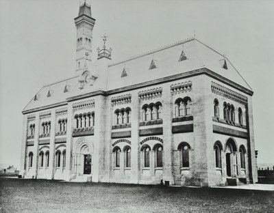 Esgoto do emissário do sul, Crossness: exterior, 1865 de English Photographer