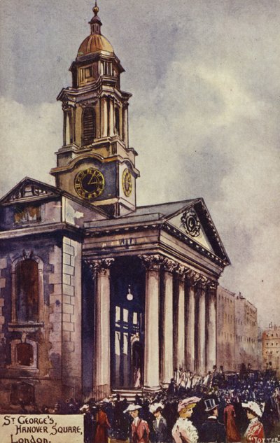St Georges, Praça de Hanôver, Londres de English Photographer