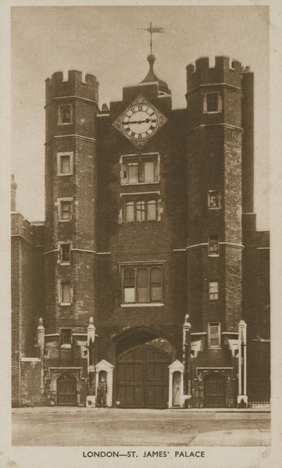 St James Palace, em Londres de English Photographer