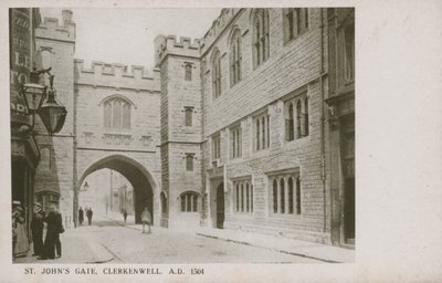Portão de St Johns, Clerkenwell, Londres de English Photographer