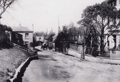St Margarets Bay, Kent: St Margarets at Cliffe (foto a p/b) de English Photographer