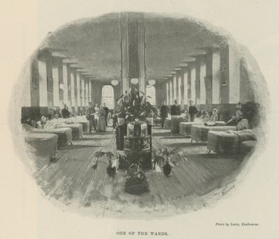 St Thomass Hospital, uma das enfermarias de English Photographer