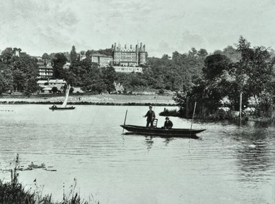 Estrela e casa de liga, Richmond Hill, Richmond: visão geral, 1895 de English Photographer