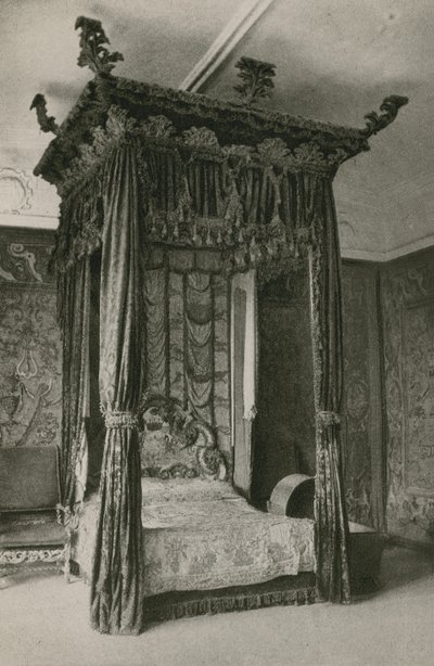 Quarto do estado, Haddon Hall de English Photographer